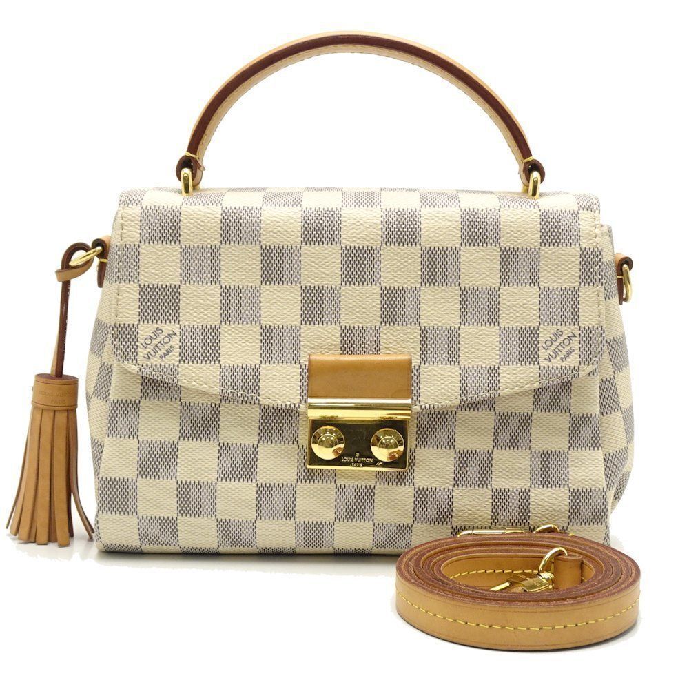 Louis Vuitton Damier Azur Croisette 2WAY Bag